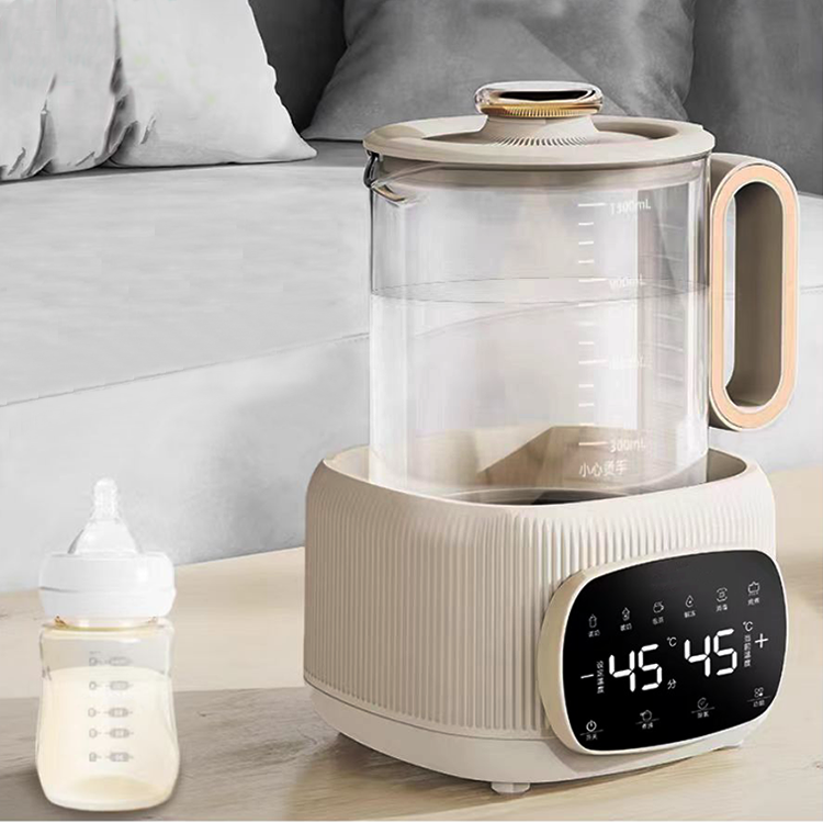 1.3L Capacity Design Baby Bottle Warmer Milk Modulator Machine 3in1 Milk Mixer And Kettle With Chlorine Removal Function