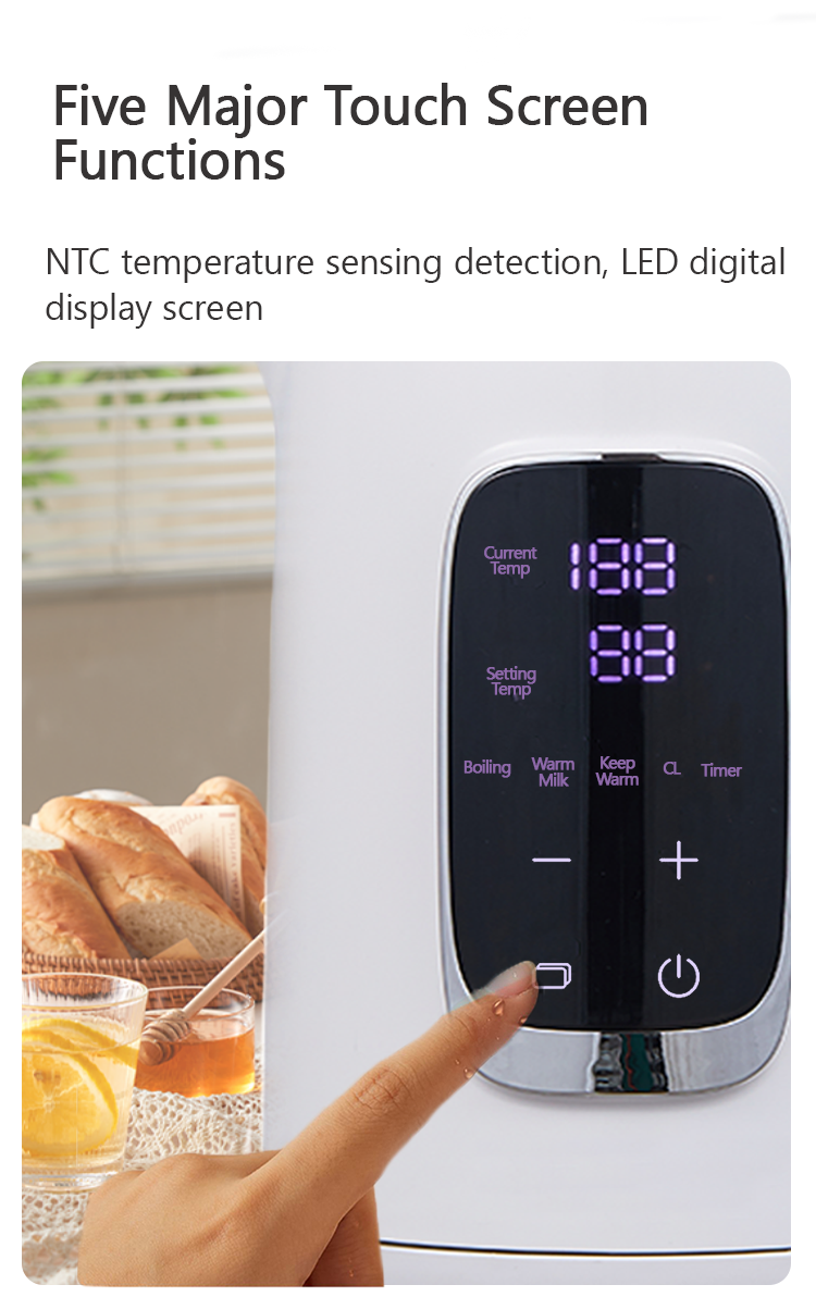 Functions Five Major Touch Screen