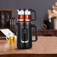 Home Appliances Double Teapot Set 2 In 1 Samovar Electric Tea Maker 