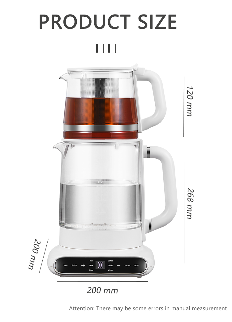 Glass Kettle With Tea Filter