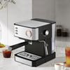 850W Commercial Automatic Italian Coffee Maker 20Bar Espresso Drip Coffee Making Machine With Pressure Meter, Steamer Drip tray