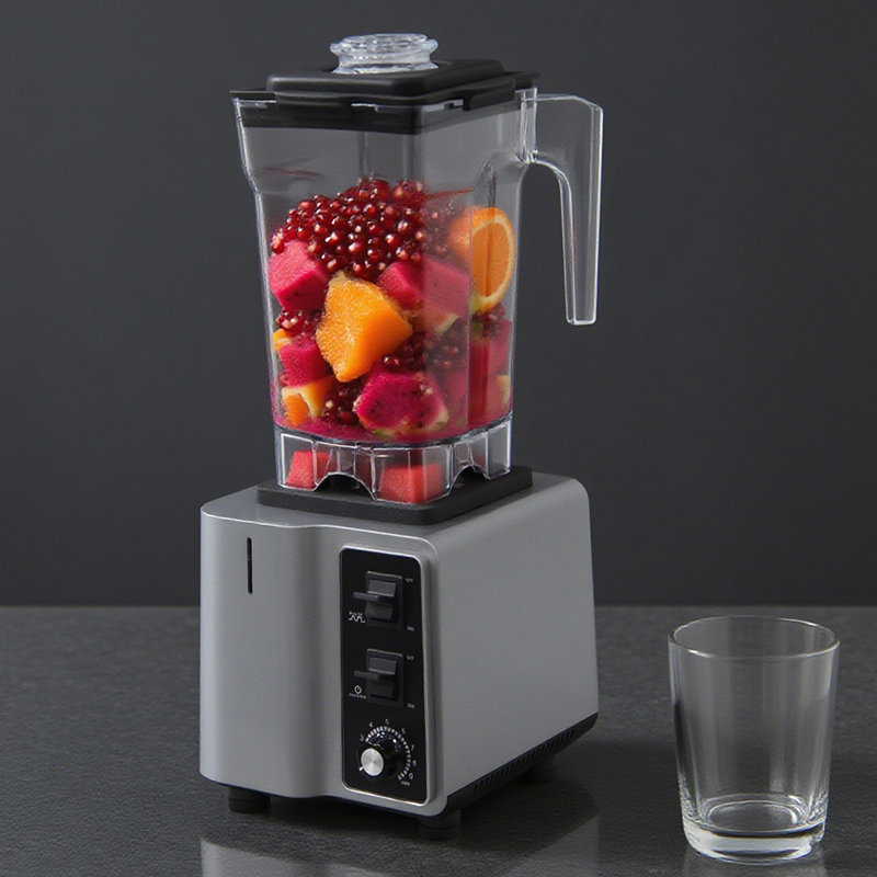 1800W Big Powerful Food Processor Industrial Multifuncional High Speed Fruit Smoothie Home Kitchen Electric Food Processor Mixer