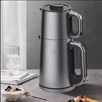 Hot Selling Kitchen Appliance Electric Turkish Samovar Tea Maker For 2.0l Tea Kettle With Tea Pot 