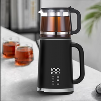2.6l Digital Tea Maker Safety Screen Touch Double Wall Electric Samovar Stainless Steel Electric Tea kettles For High Tea