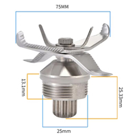 Blade Replacement Parts Extractor Blade For Juicer Blender Jar Blade Accessory Or Ice Sand Machine Blade Accessories