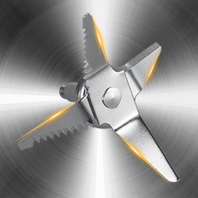 Commercial Blender Parts Blender Spare Parts 4 Knives High Strength Blender Extractor Replacement Mixer Parts