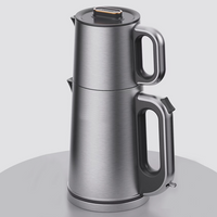 2.0L Smart Kitchen Electric Kettle Samovar Electric Tea Pot Machine With Temperature Control Tray Set