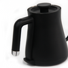 YUEKON Manufacturer Customized Logo Black Stainless Steel Teapot Digital Electric Gooseneck Kettle