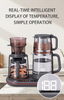 3-in-1 intelligent Digital kettle Touch Control Temperaature Setting Smart Control Panel Family Coffee and Tea Brewing Kettle