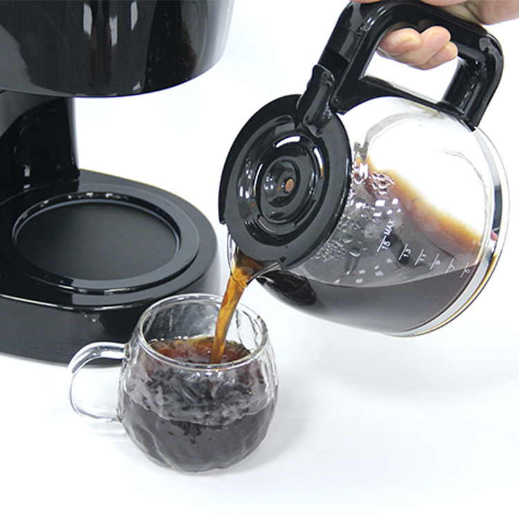 Popular New Electric 4-5 Cups Glass Jar Filter Drip Espresso Coffee Machine Dripper Coffee Maker