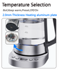 YUEKON Design Double Glass Kettle Automatic Switch Temperature Control 2 in 1 Turkish Tea Machine Electric Samovar