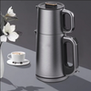 High Quality Stainless Steel Electric Kettle Turkish Tea Maker With Handle Touch Screen Control Electric Samovar Tea Makers Set