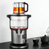 Modern 2-in-1 Electric Samovar Set 2000W Fast Heating Boiler Electric Russian Water Glass Kettle Tea Maker with Indicator Lights