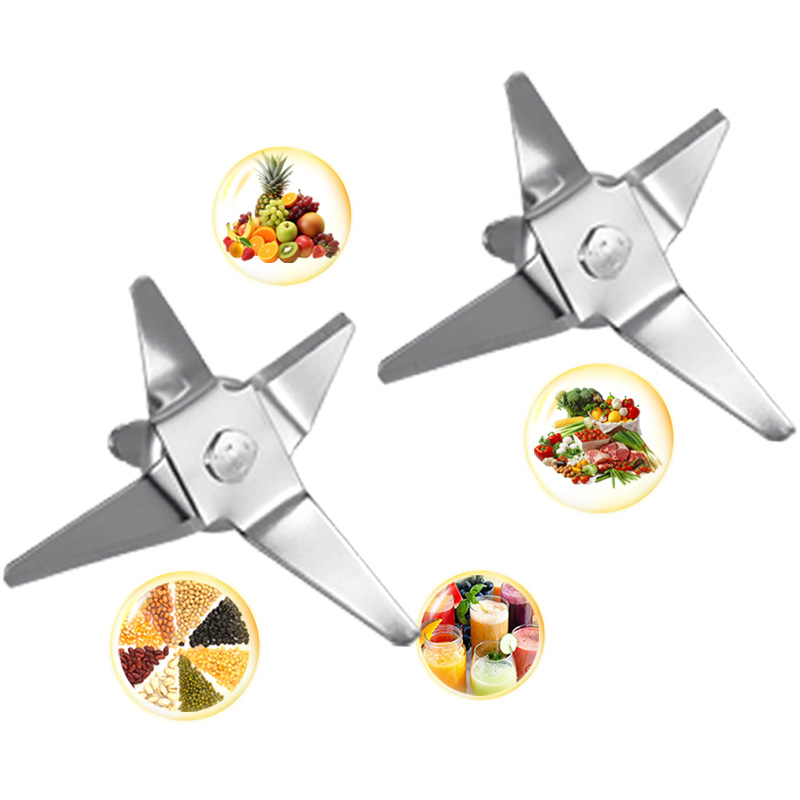 Wholesalers Silver Crest 1000w Blender Replacement Blades Durable Ice Fruit Juice Blender 4 Blades For Blender