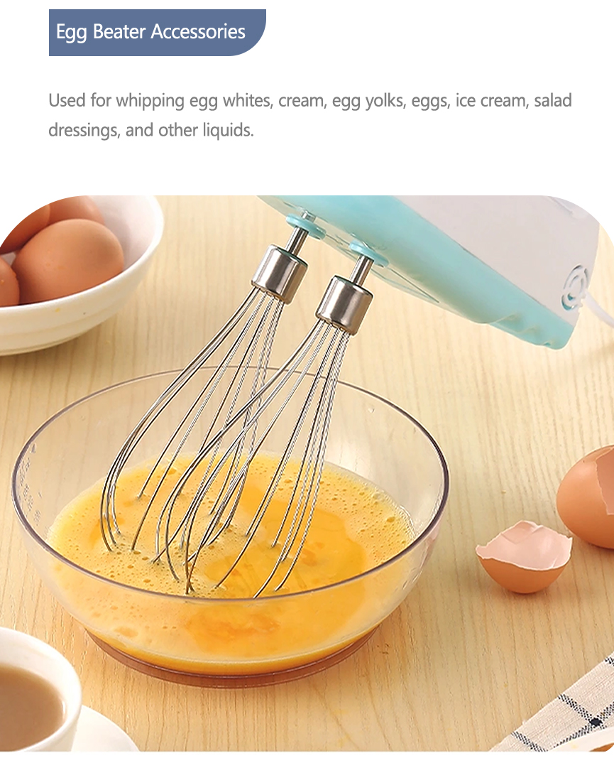 Egg Dough Hook Whisk Parts