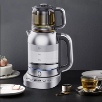 Home Appliances Electric Tea Maker High Borosilicate Glass Kettle And Tea Pot With Temperature Control