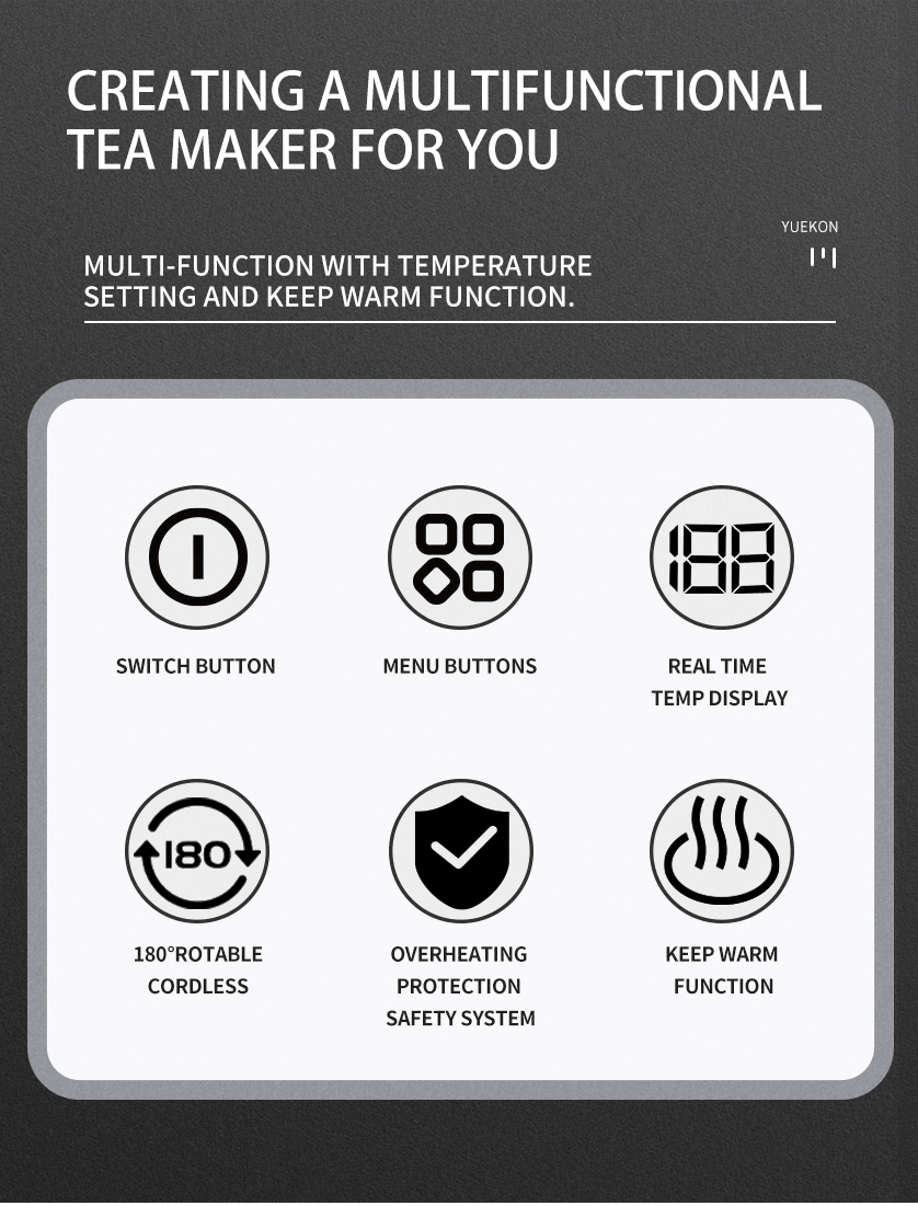 Double-layer Samovar Electric Kettle