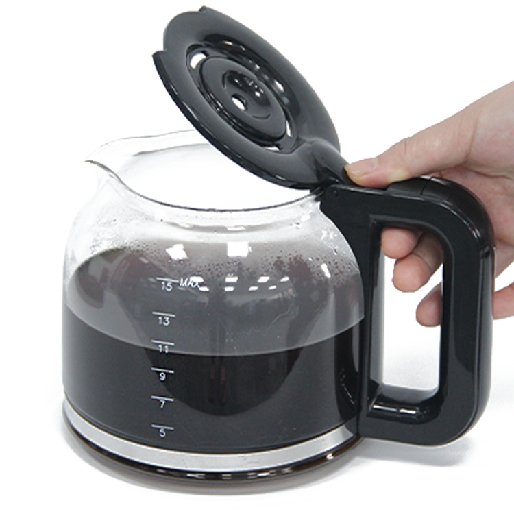 Popular New Electric 4-5 Cups Glass Jar Filter Drip Espresso Coffee Machine Dripper Coffee Maker