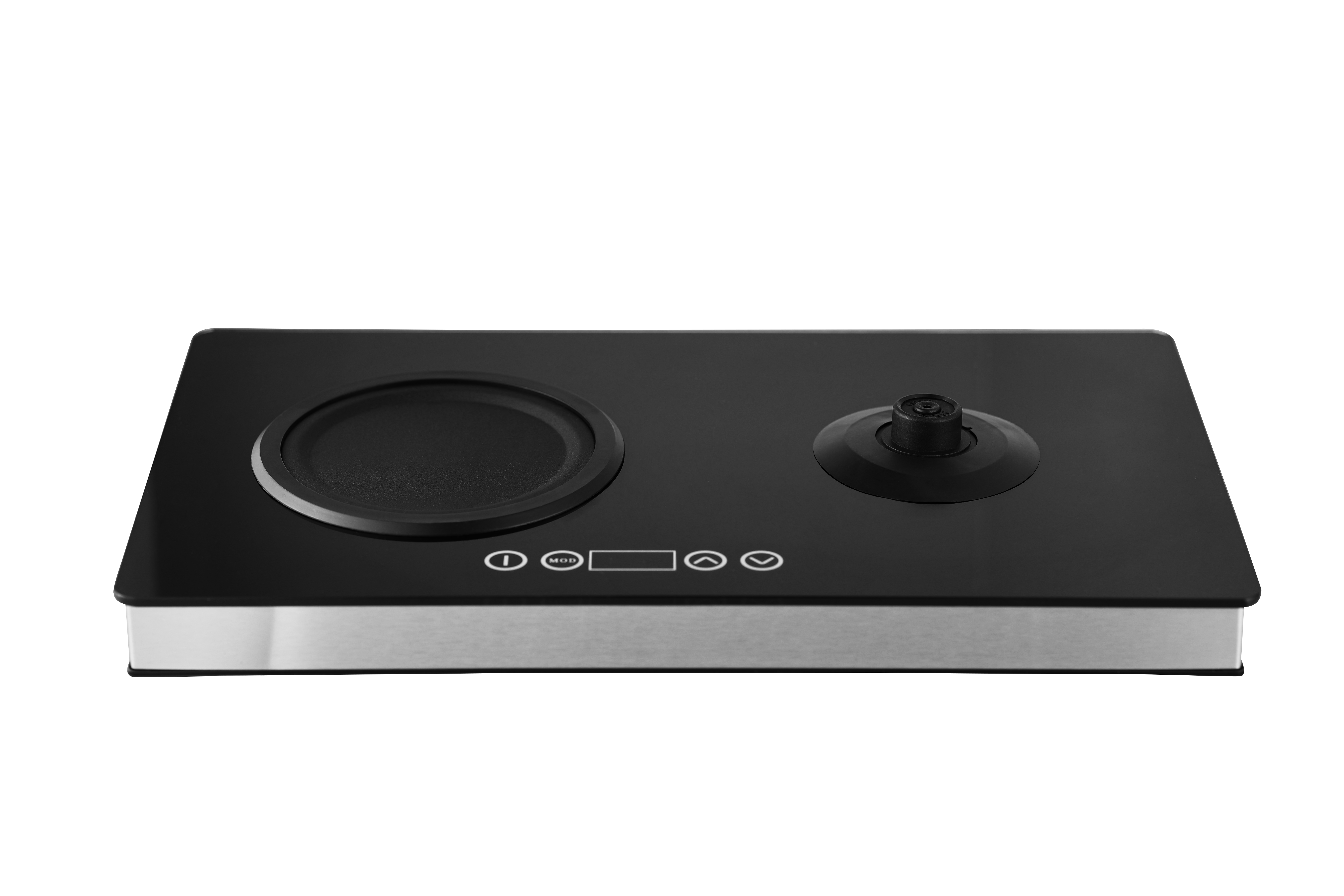 Household Digital Control Type Chinese Tea Maker Water Boiler With Tray 1.7L+1L Capacity Turkish Tea Kettle and Glass Teapot 