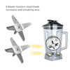 Cooking machine cross head blade stirring juice soymilk machine accessories