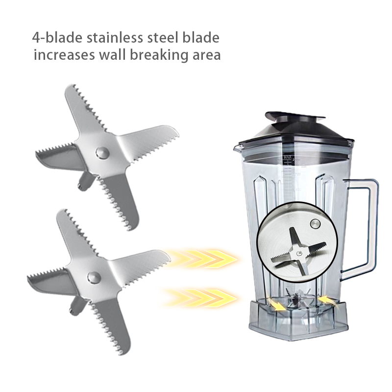 Cooking machine cross head blade stirring juice soymilk machine accessories