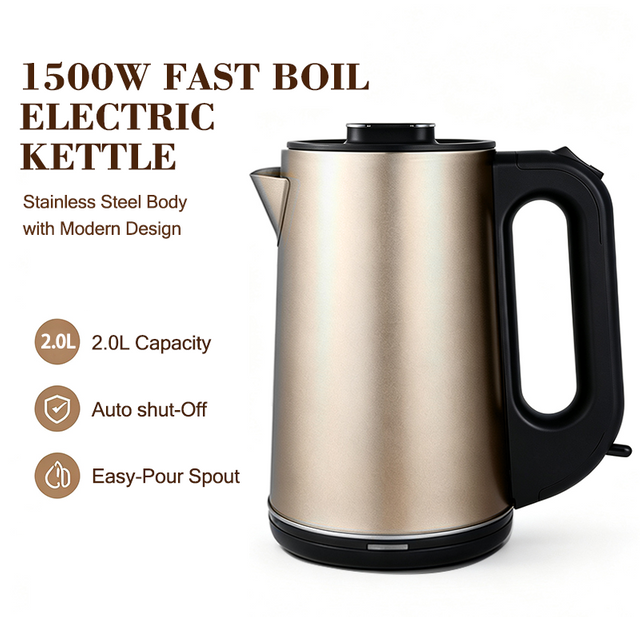 1500W Powerful Rapid Heating Samovar Electric Tea Maker Tea Brewing Machine 4L Main Tank + 1L Borosilicate Glass Teapot
