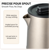 1500W Powerful Rapid Heating Samovar Electric Tea Maker Tea Brewing Machine 4L Main Tank + 1L Borosilicate Glass Teapot