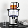 Smart Home Appliance Glass Elements Blue Led Display Temperature Control Samavar Electric Glass Kettle for Boiling water