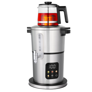 MultiPurpose Water Heating Keep Warm Double Layer Cool Touch Electric Water Kettle Samovar Turkish Tea Maker