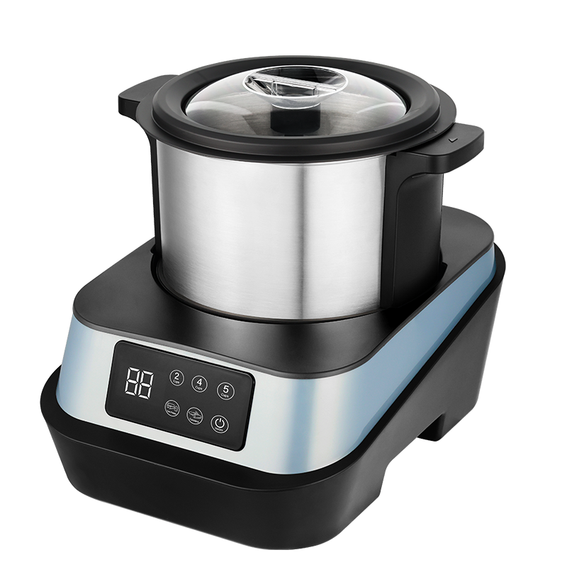 All Purpose Swallow Maker 6L 1000W Detachable Stainless Steel Bowl Ugali Banku Fufu Making Machine for African Kitchen