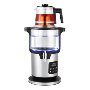 Electric Kettle Manufacturer Heating Element Make Tea 4.5L Big Capacity Electric Glass Samovar with LED Indicator