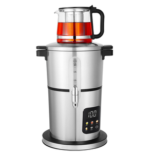 New Design Water Boiler Glass Teapot Touch Screen Control Electric Samovar Double Kettle With Smart Features
